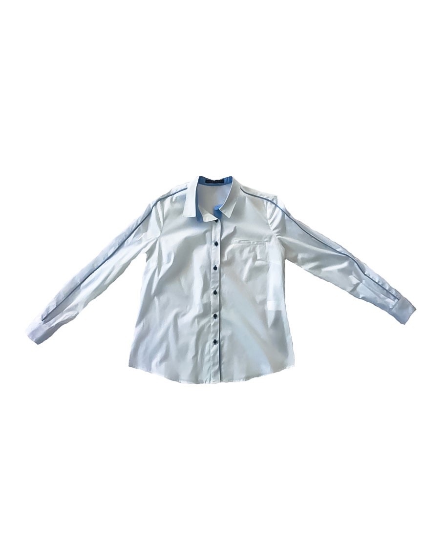 1.01.00.-ME014-Camisa-popeline-blanca-raya-azul-camisa-para-vaqueros-verano-grandes-tallas